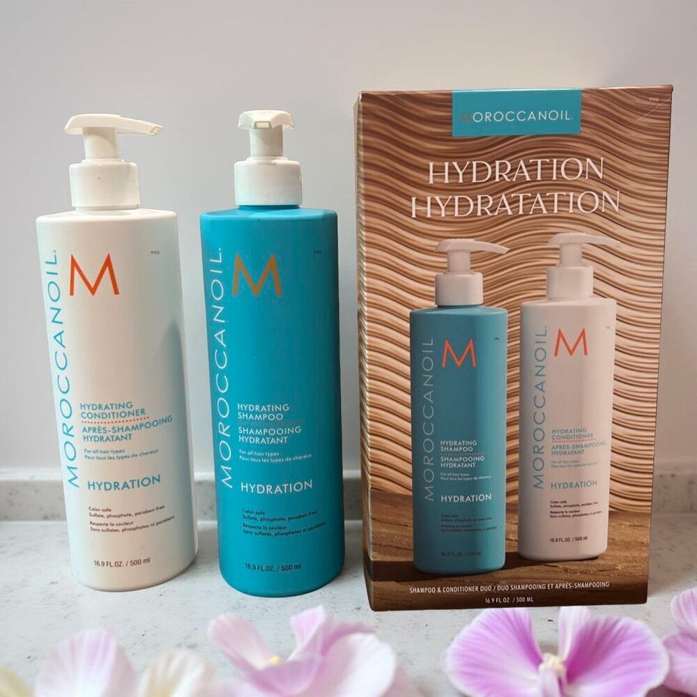 Moroccanoil Hydrating Shampoo & Conditioner 16.9 oz